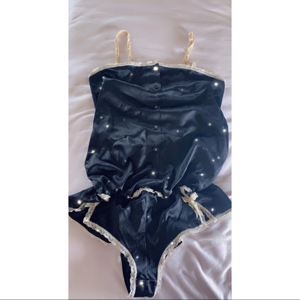 Silk Nighttime Romper